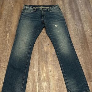 John Varvatos Bowery Slim Straight Mens Jeans 33x30